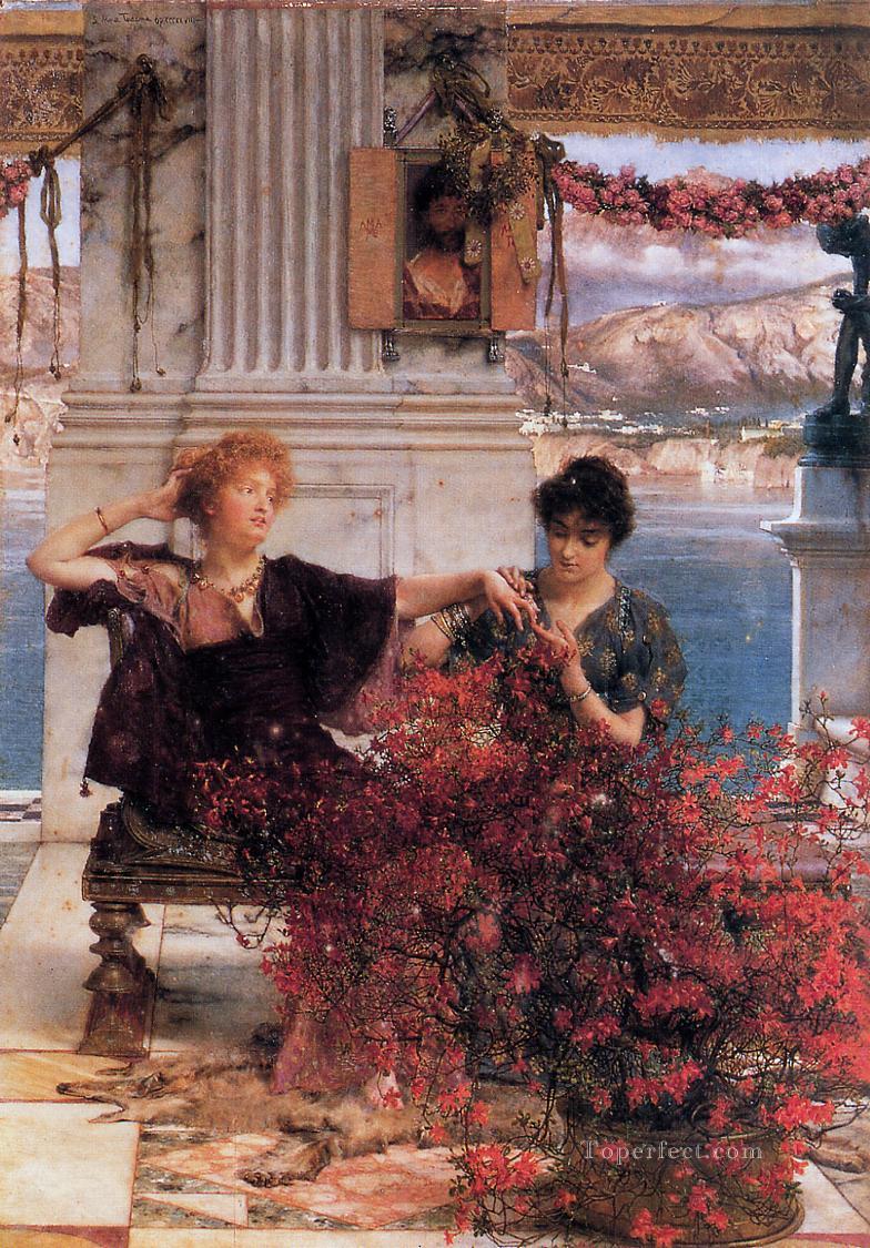 Loves Jewelled Fetter Romantic Sir Lawrence Alma Tadema Oil Paintings